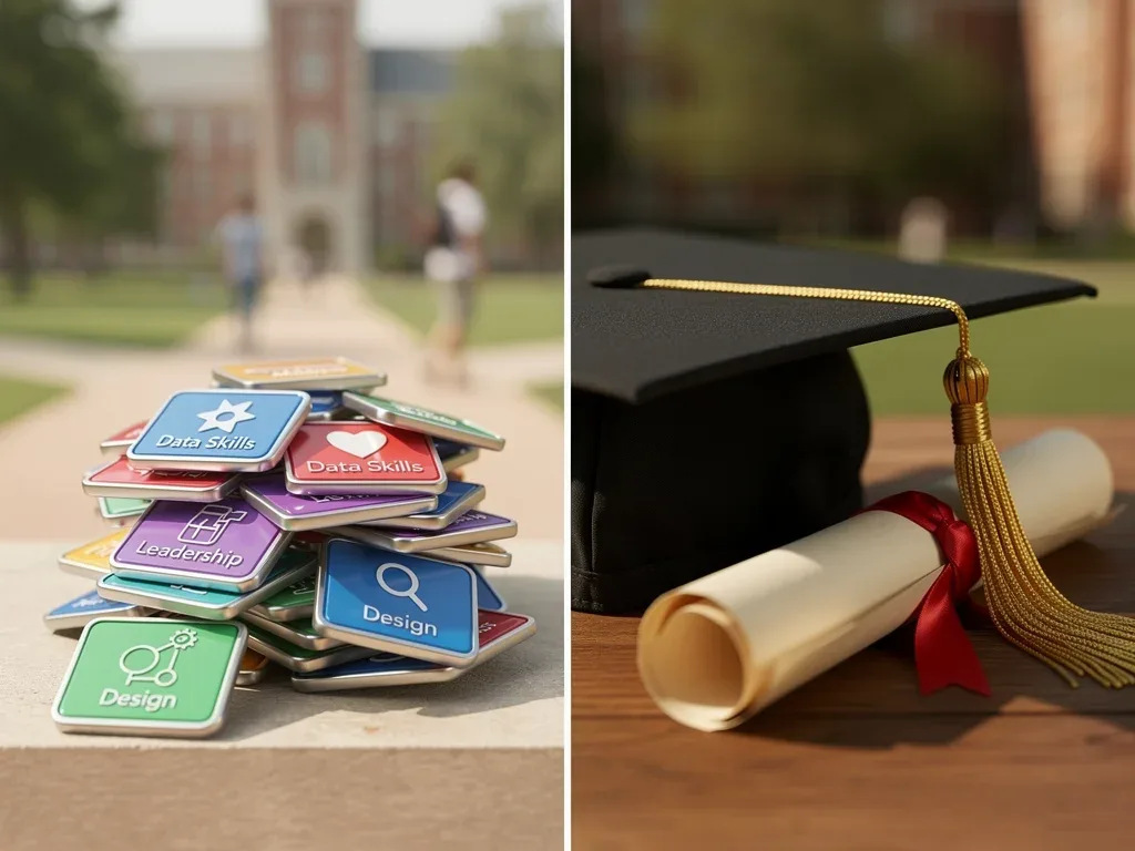 Comparing Micro-Credentials and Full Master's Degrees educational pathways