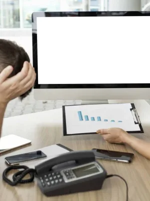 Business equipment borrowing decline