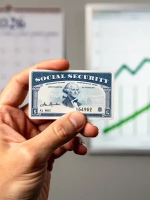 Social Security card representing the 3.2% benefit increase for 2026