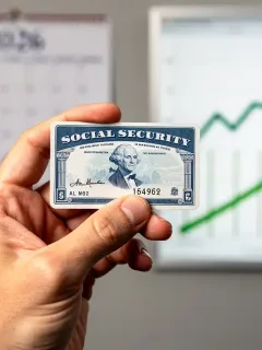 Social Security card representing the 3.2% benefit increase for 2026