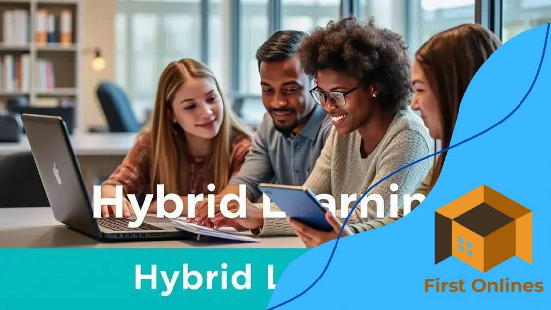 Benefits of hybrid learning for students
