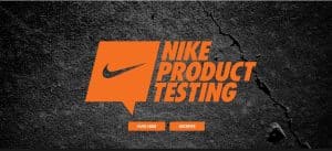 Nike Voice of the Athlete website. 