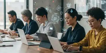 Adults learning online on digital platforms in the US